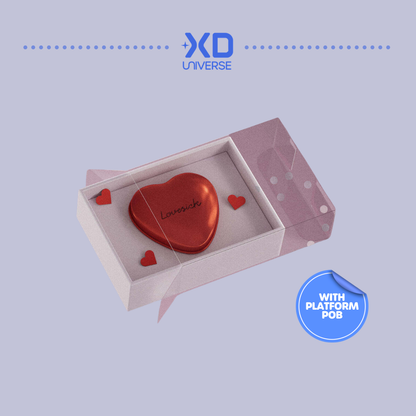 [PREORDER DEADLINE 6/11] ITZY CHAERYEONG <Lovesick> ALBUM - HEART TIN-CASE CANDLE Ver.