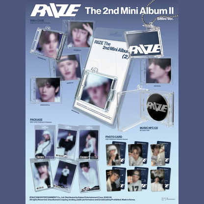 RIIZE The 2nd Mini Album [II] - SMini Ver. (SMART ALBUM)