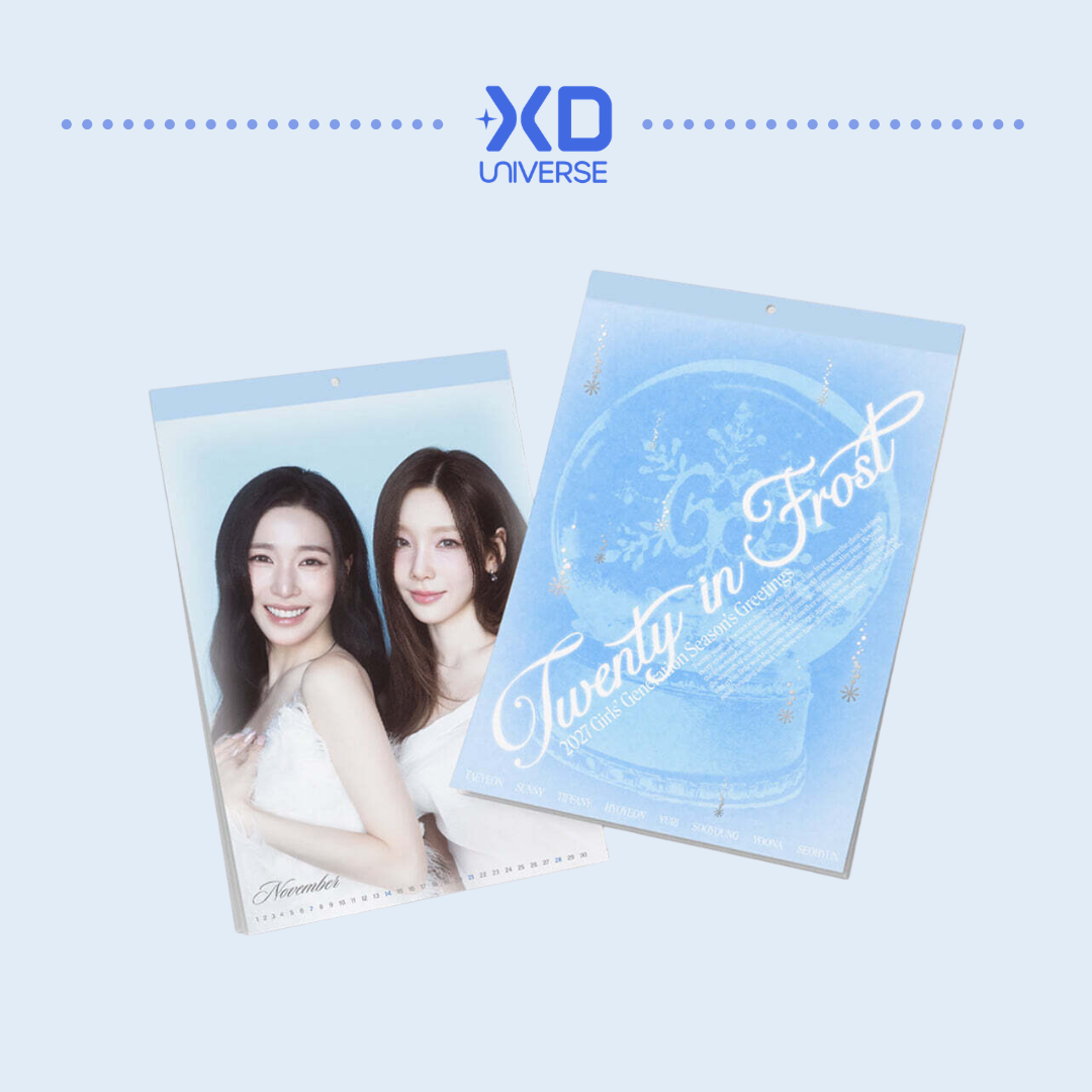 [PREORDER DEADLINE 17/10] Girls' Generation 2027 Season's Greetings (Wall Calendar)