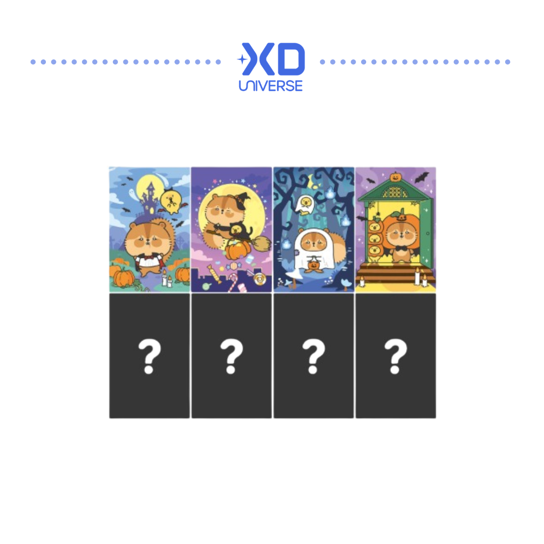 [PREORDER DEADLINE 4/9] XIA (Kim Junsu) Ramxia HALLOWEEN PARTY Halloween MD - Random Trading Card