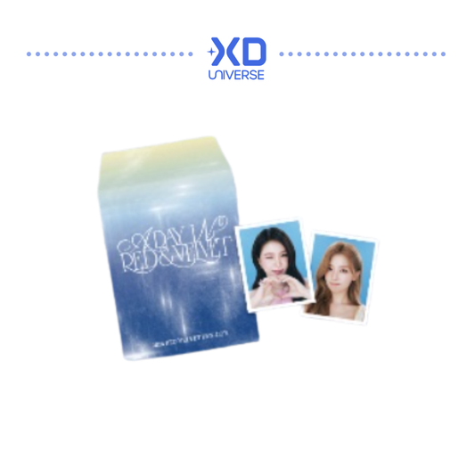 [PREORDER DEADLINE 1/8] Red Velvet FAN-CON <A Day in Red & Velvet> Official Merchandise - Random ID Photo Set