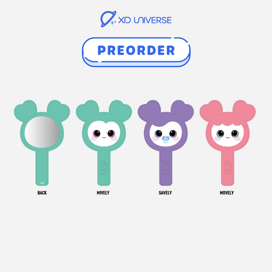 [PREORDER] MISAMO JAPAN's 1st album "PLAY" OFFICIAL GOODS - BABY LOVELYS Hand Mirror