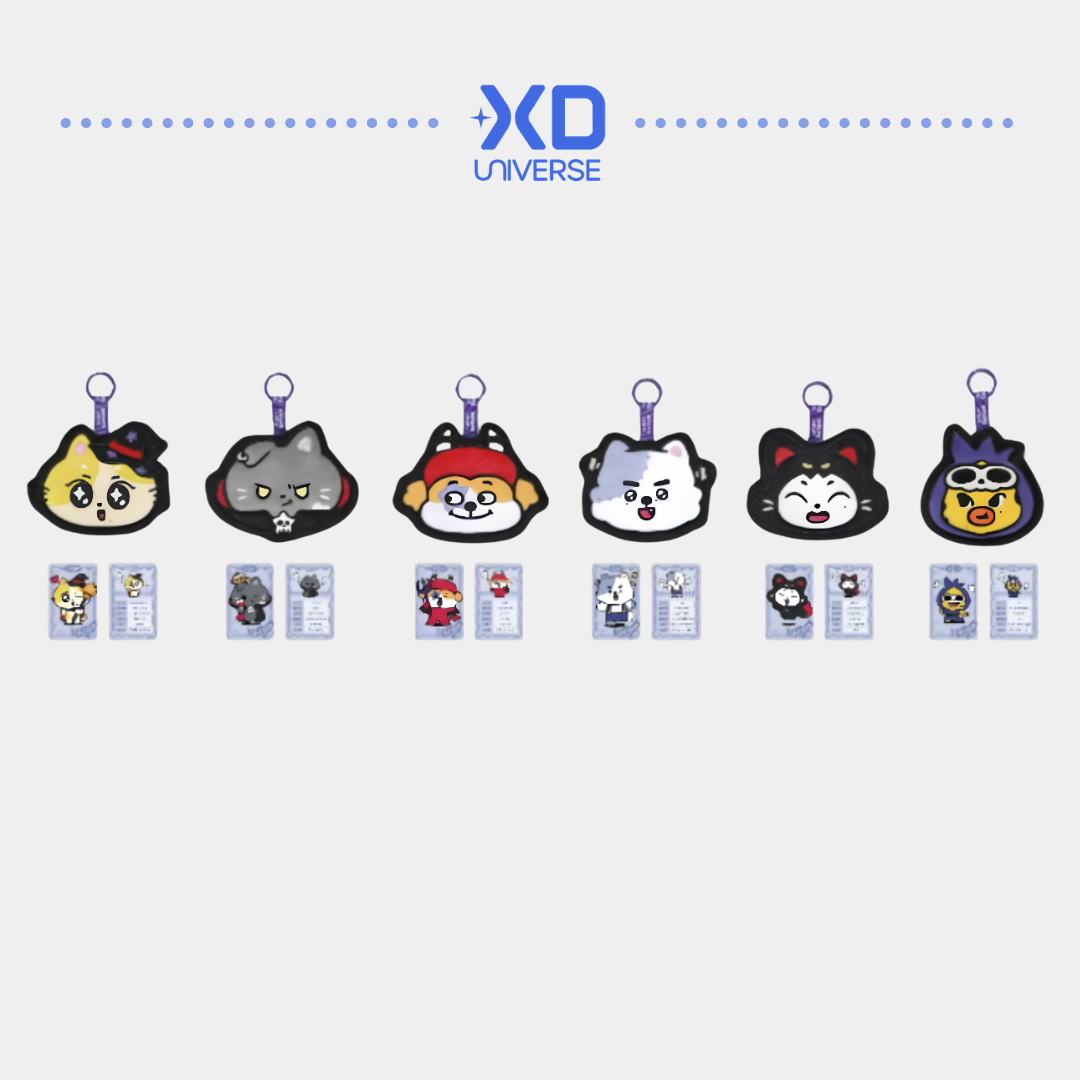 [PREORDER] ENHYPEN Official Character <SPOOKY ENCHIN> Official Merch - Plush Pouch Keyring