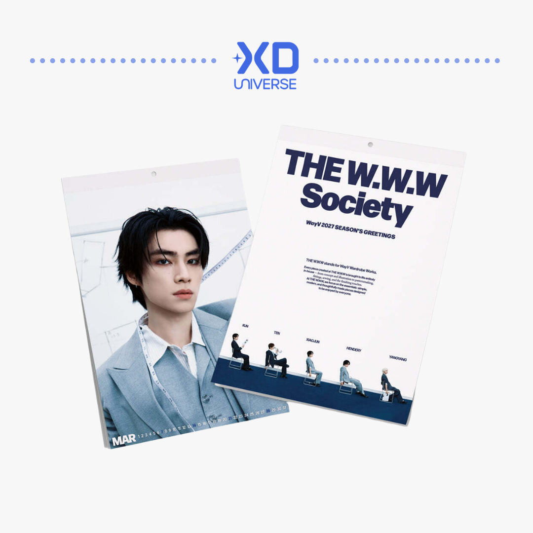 [PREORDER DEADLINE 17/10] WayV 2027 Season's Greetings (Wall Calendar)