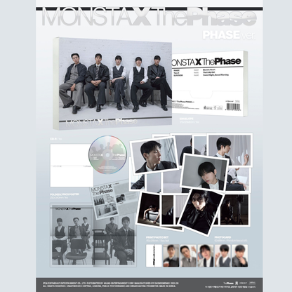 MONSTA X 14th Mini Album [The Phase] - PHASE VER.