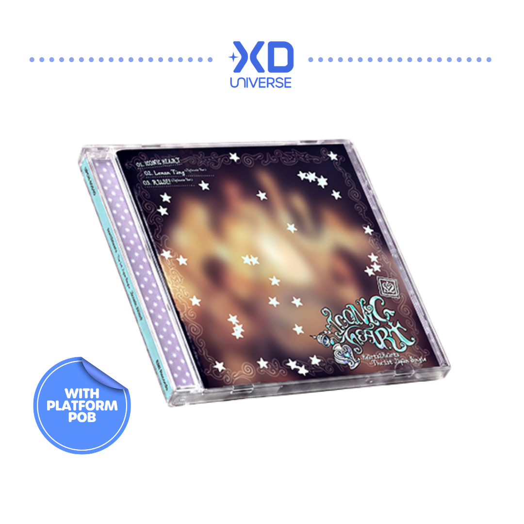 [PREORDER DEADLINE 8/8] Hearts2Hearts The 1st Japan Single 'ICONIC HEART' - Regular Ver.