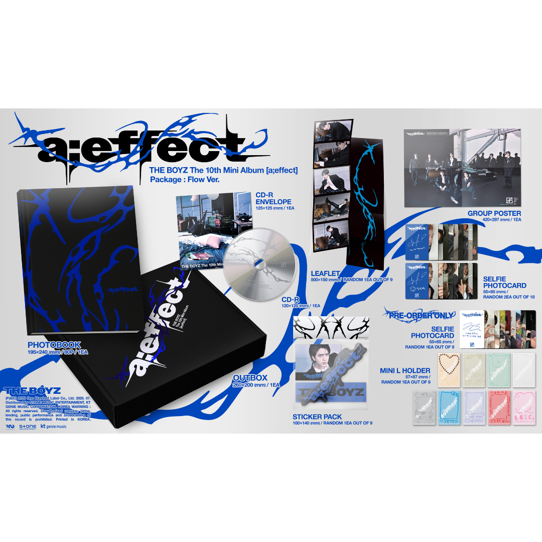 THE BOYZ - 10th Mini Album [a;effect] (Flow Ver.)