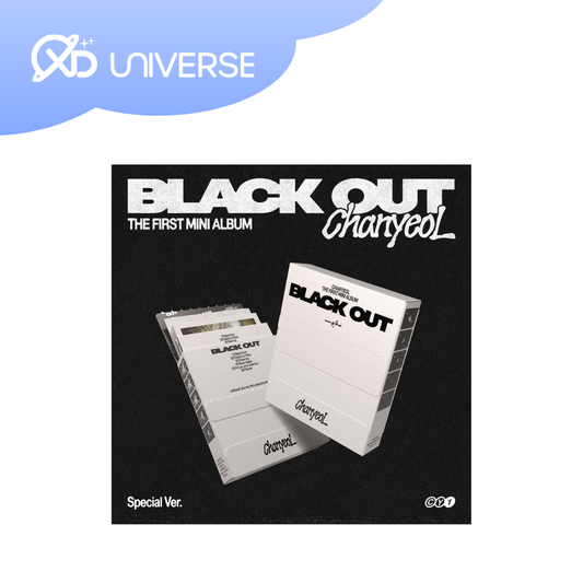 EXO CHANYEOL BLACK OUT - SPECIAL VER