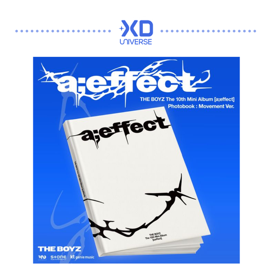 [PROMO 1+1] THE BOYZ - 10th Mini Album [a;effect] (Movement Ver.)