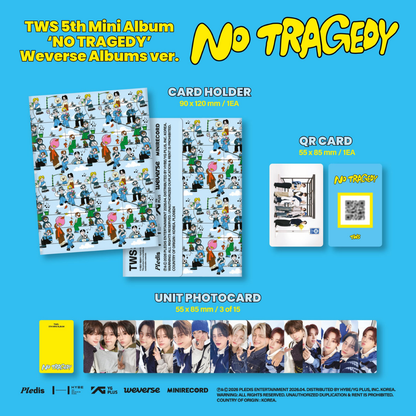 TWS 5TH MINI ALBUM ‘NO TRAGEDY’ - WEVERSE ALBUMS VER.