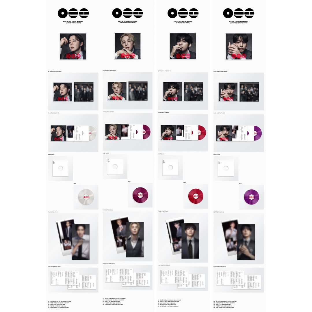 BTS The 5th Album “ARIRANG” - Standard Vinyl