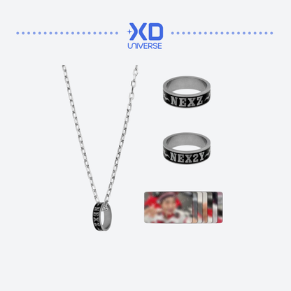 [PREORDER DEADLINE 23/10] NEXZ 1ST ASIA TOUR <SAUCIN' THE WORLD> IN SEOUL OFFICIAL MERCH - RING NECKLACE SET