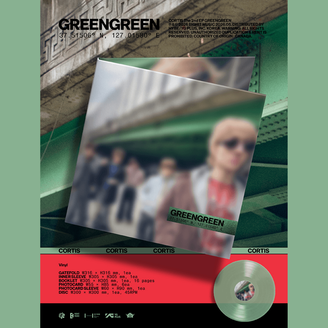[PREORDER DEADLINE 1/5] CORTIS The 2nd EP [GREENGREEN] - VINYL