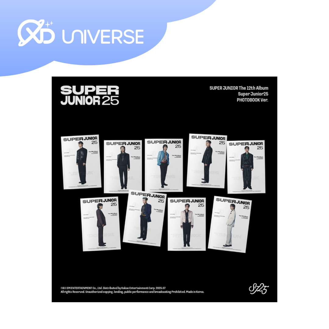 SUPER JUNIOR 12th ALBUM SUPER JUNIOR25 - PHOTOBOOK VER