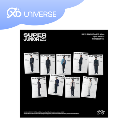 SUPER JUNIOR 12th ALBUM SUPER JUNIOR25 - PHOTOBOOK VER