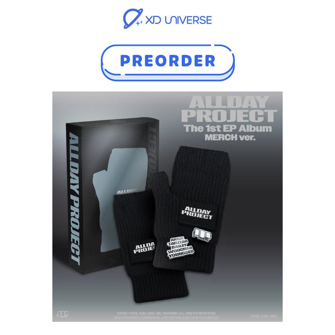 [PREORDER] ALLDAY PROJECT The 1st EP Album 'ALLDAY PROJECT' - Merch ver FINGERLESS GLOVES