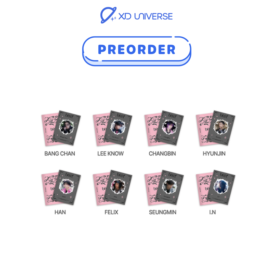 [PREORDER] Stray Kids "DO IT" POP-UP STORE OFFICIAL MERCH - MINI STICKER BOOK