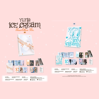 ITZY Yuna 1st Mini Album 'Ice Cream' PocaAlbum Ver
