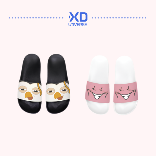 [PREORDER DEADLINE 29/3] EXO D.O. ZZirang-e & Charles OFFICIAL POP-UP [DAY OFF AIRLINE] MD - SLIPPERS