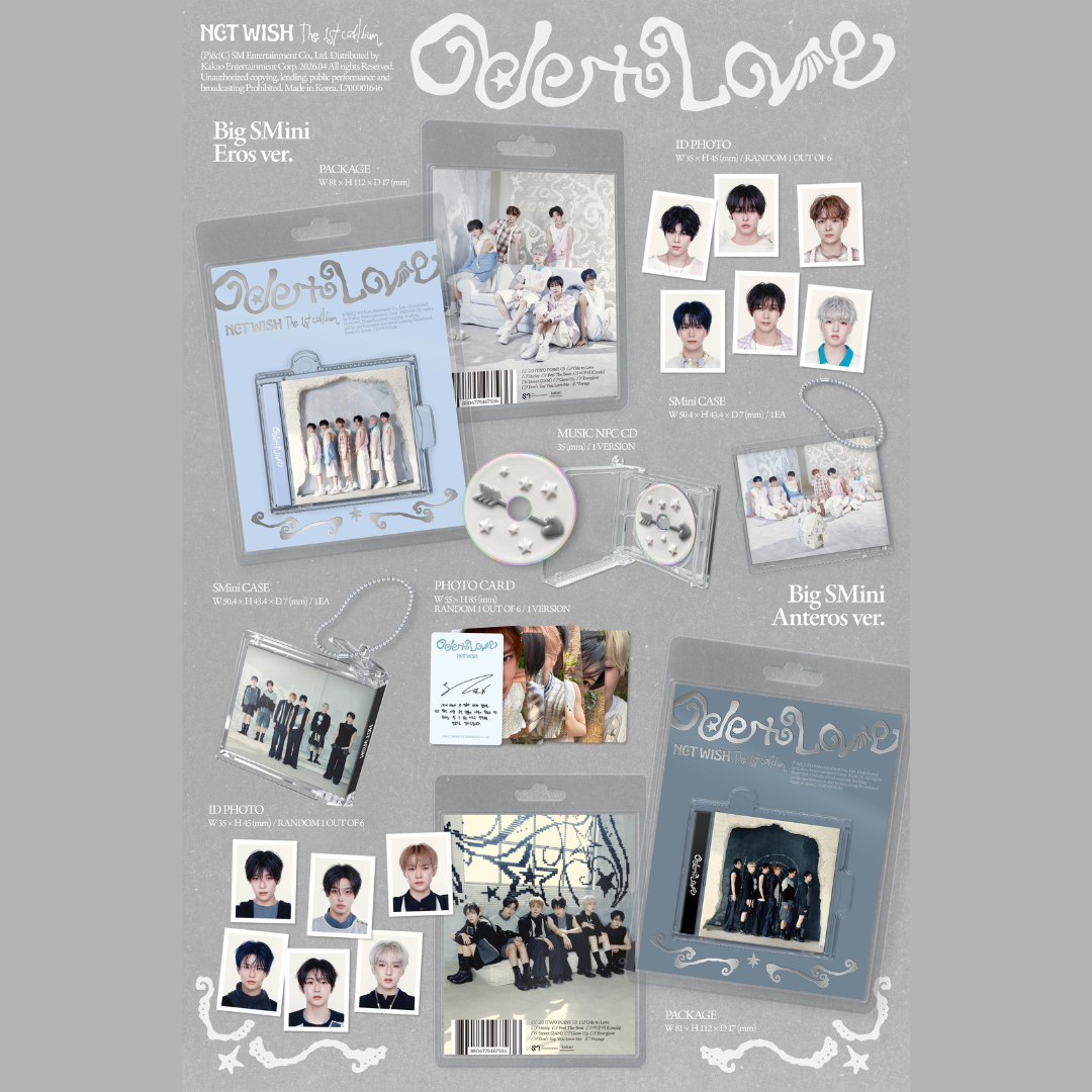 NCT WISH 1st Album [Ode to Love] - Big SMini Ver.