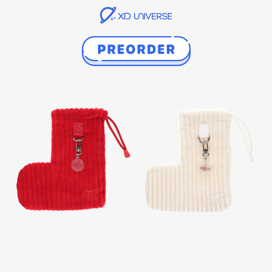 [PREORDER] TWICE POUCH /『JYP JAPAN POPUP STORE 2025』- [HOLIDAY MORNING]