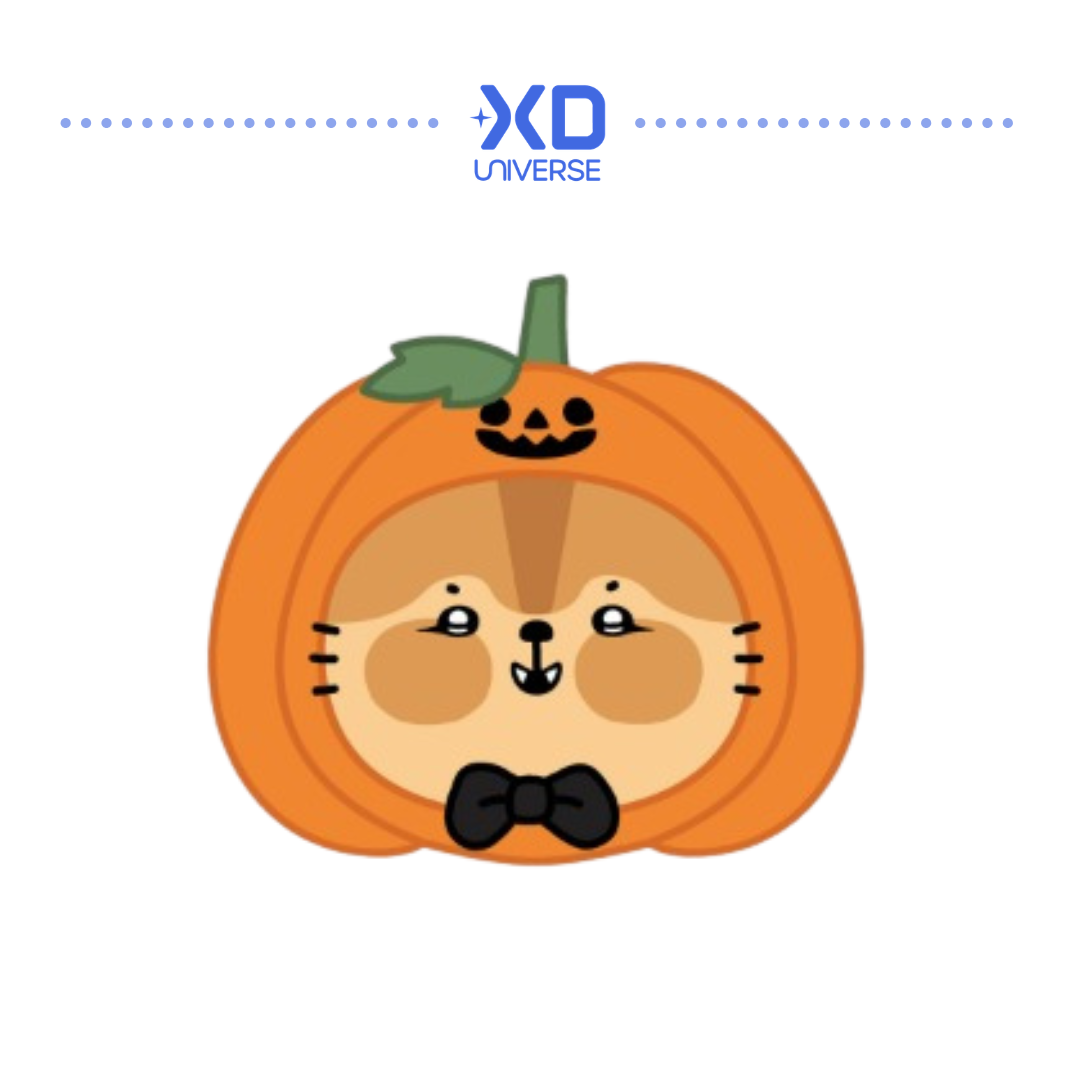 [PREORDER DEADLINE 4/9] XIA (Kim Junsu) Ramxia HALLOWEEN PARTY Halloween MD - Plush Face Keyring