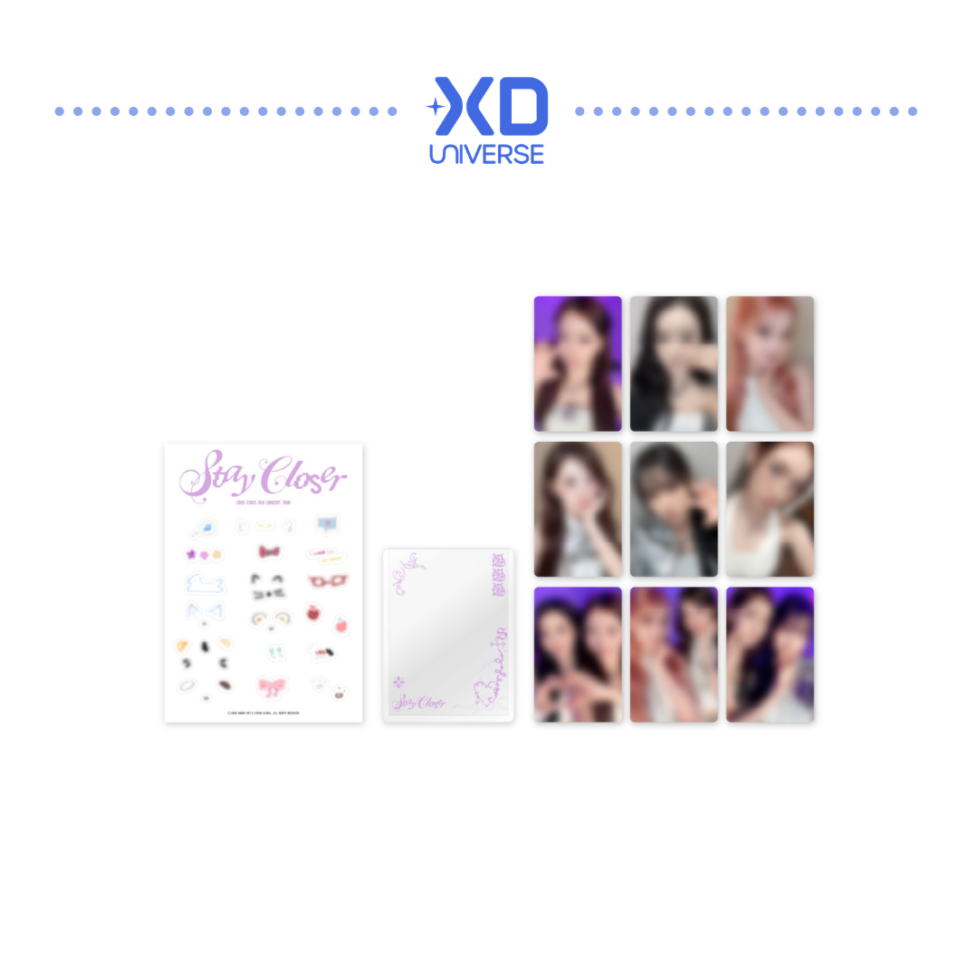 [PREORDER] STAYC FAN CONCERT TOUR [STAY CLOSER] OFFICIAL MD - Photocard Deco Pack