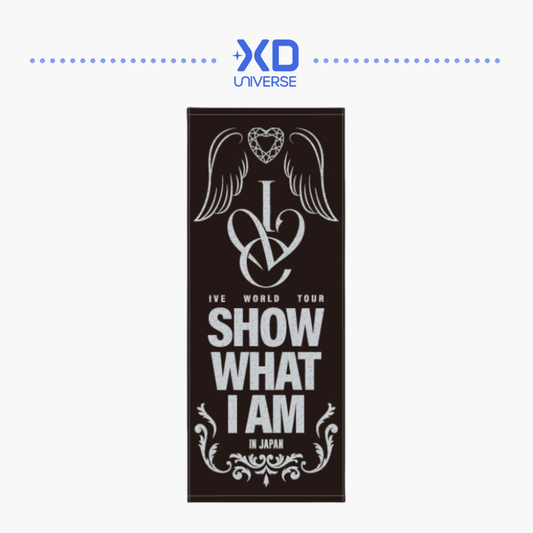 [PREORDER] IVE WORLD TOUR 'SHOW WHAT I AM' IN JAPAN OFFICIAL MERCHANDISE - FACE TOWEL