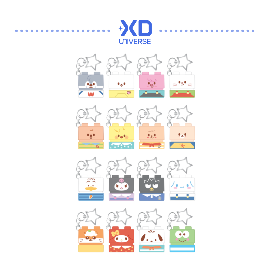 [PREORDER DEADLINE 22/6] SKZOO X SANRIO CHARACTERS MERCH - SECRET BLOCK STAMP