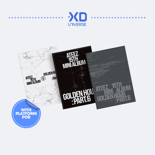 [PREORDER DEADLINE 10/11] ATEEZ 15th Mini Album [GOLDEN HOUR: Part.6] - Pocaalbum Ver.