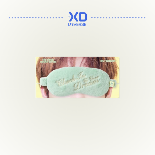 [PREORDER DEADLINE 25/8] NCT DREAM 10TH ANNIVERSARY PARTY <THE SWEET DREAM HOTEL> OFFICIAL MERCHANDISE - EYE MASK SET
