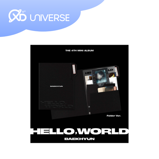EXO BAEKHYUN 4th Mini Album - Hello World - Folder ver