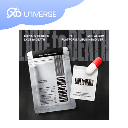 XDINARY HEROES - 7TH MINI ALBUMS [LXVE to DEATH] (Platform Ver.)