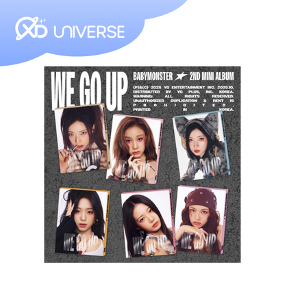 (KTOWN4U POB) BABYMONSTER 2nd Mini Album WE GO UP - Pattern ver