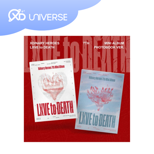 XDINARY HEROES - 7TH MINI ALBUMS [LXVE to DEATH] (Random Ver.)