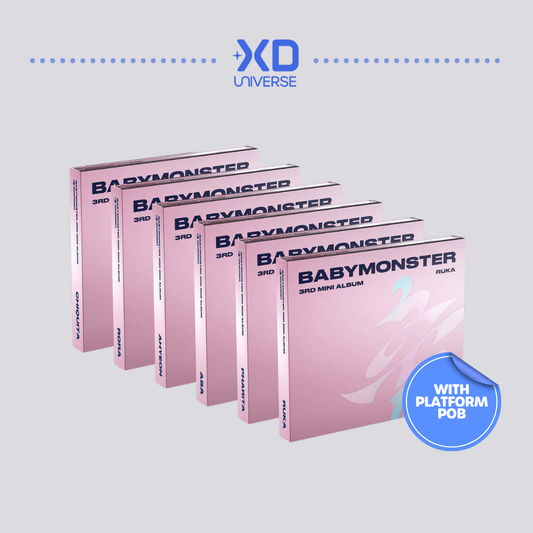 [PREORDER DEADLINE 1/5] BABYMONSTER 3rd MINI ALBUM [춤 (CHOOM)] - JEWEL VER.