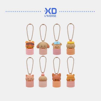 [PREORDER DEADLINE 9/10] ATEEZ 8th Anniversary Exhibition : BLUE DRIFT OFFICIAL MD - LIP CAP KEYRING
