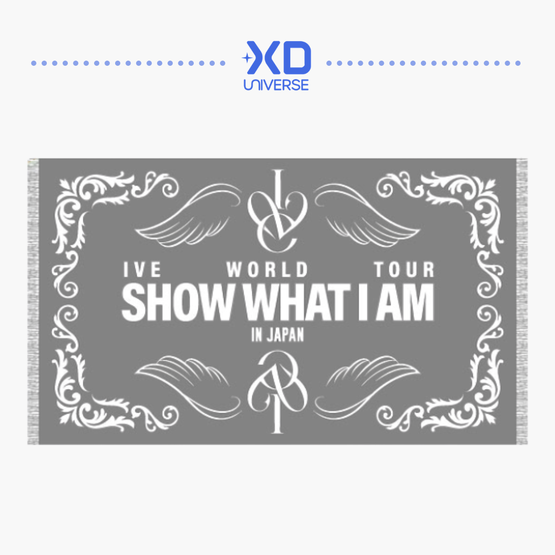 [PREORDER] IVE WORLD TOUR 'SHOW WHAT I AM' IN JAPAN OFFICIAL MERCHANDISE - BEACH TOWEL