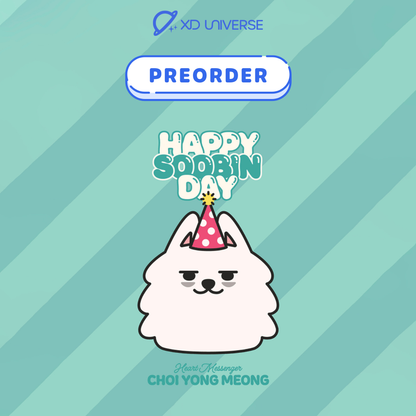 [PREORDER] [HAPPY SOOBIN DAY] Heart Messenger : CHOI YONG MEONG Official Merch