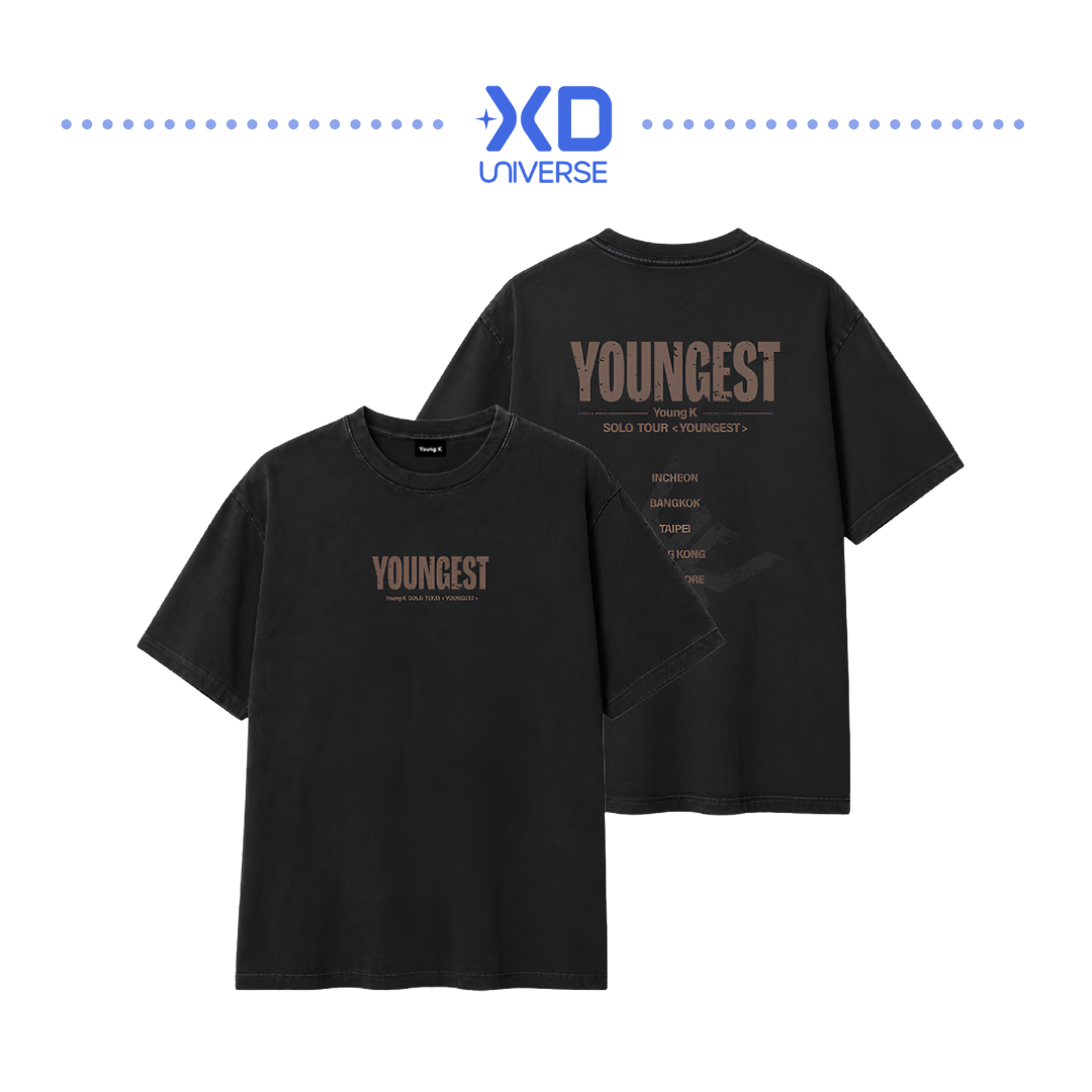 [PREORDER DEADLINE 21/8] Young K Solo Tour <YOUNGEST> in Incheon Official Merch - T-SHIRT