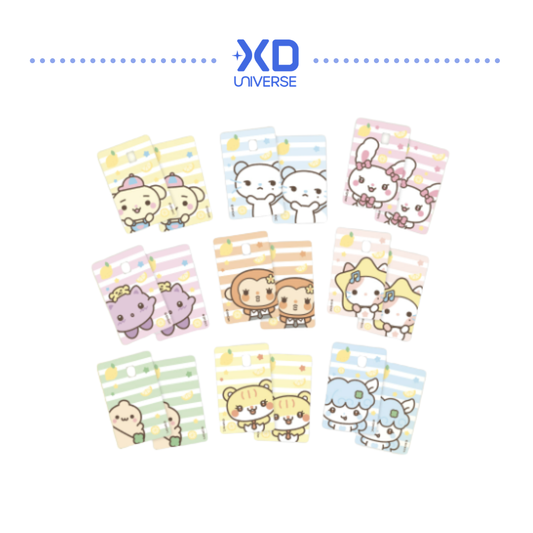 [PREORDER DEADLINE 10/7] Hearts2Hearts The 2nd Mini Album [Lemon Tang] Official Merchandise - Card Cover Sticker Set