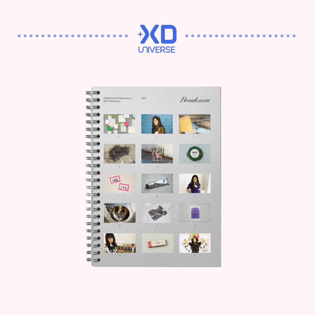 [PREORDER] ILLIT 5th Mini Album ‘BREAK EVEN’ Official Merch - Photo Postcard Note