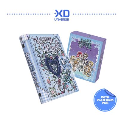 [PREORDER DEADLINE 8/8] Hearts2Hearts The 1st Japan Single 'ICONIC HEART' - Universal Music Store Exclusive Ver.