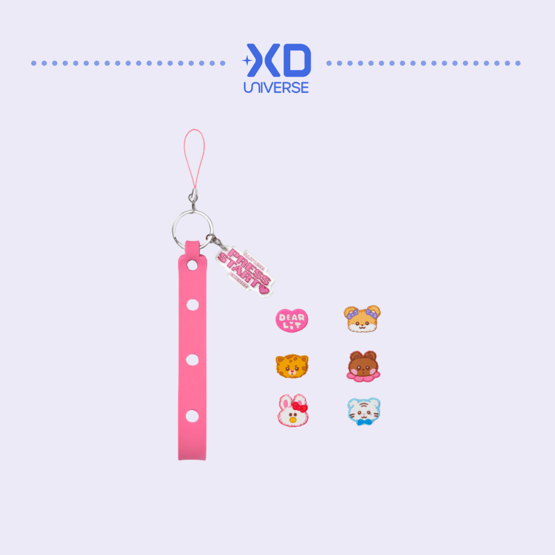 [PREORDER] ILLIT LIVE 'PRESS START♥ ENCORE' Official Merch - Official Light Stick Strap & Parts Set