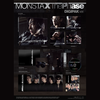 MONSTA X 14th Mini Album [The Phase] - Digipack