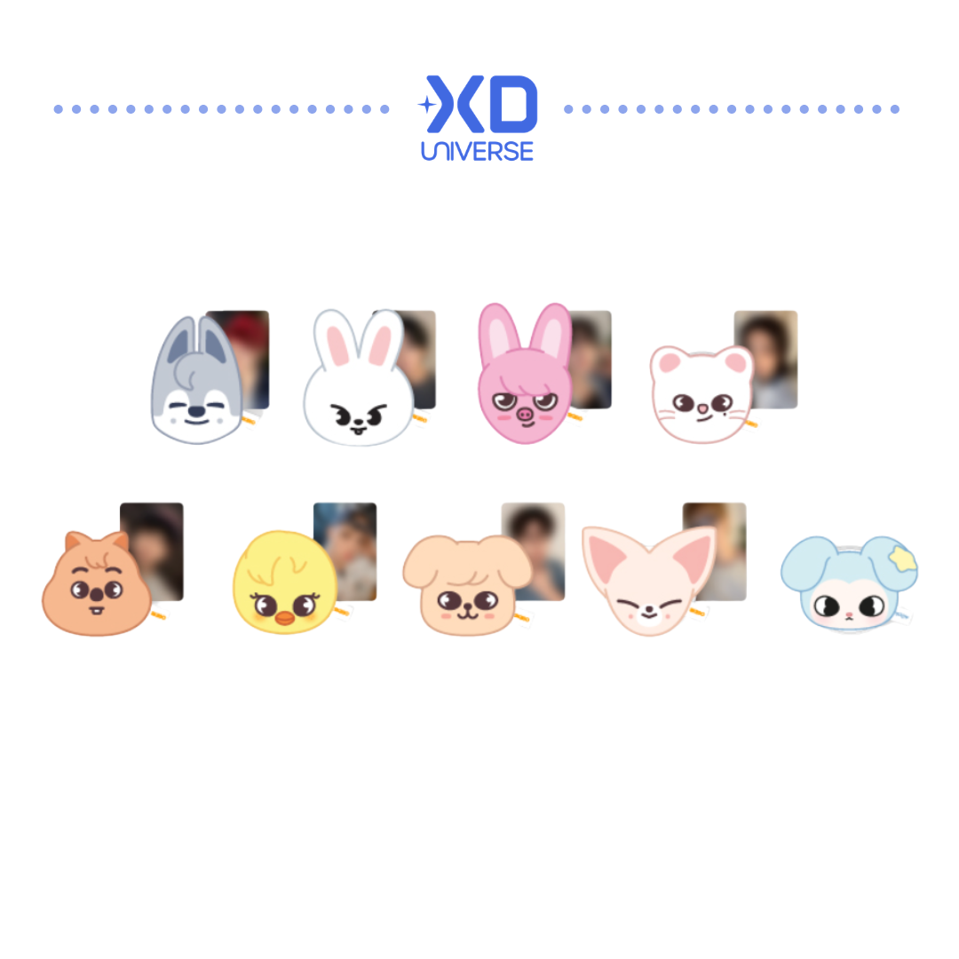 [PREORDER DEADLINE 18/8] Stray Kids "THIS & THAT" Pop-Up Store Official Merch - Plush Magnetic Holder