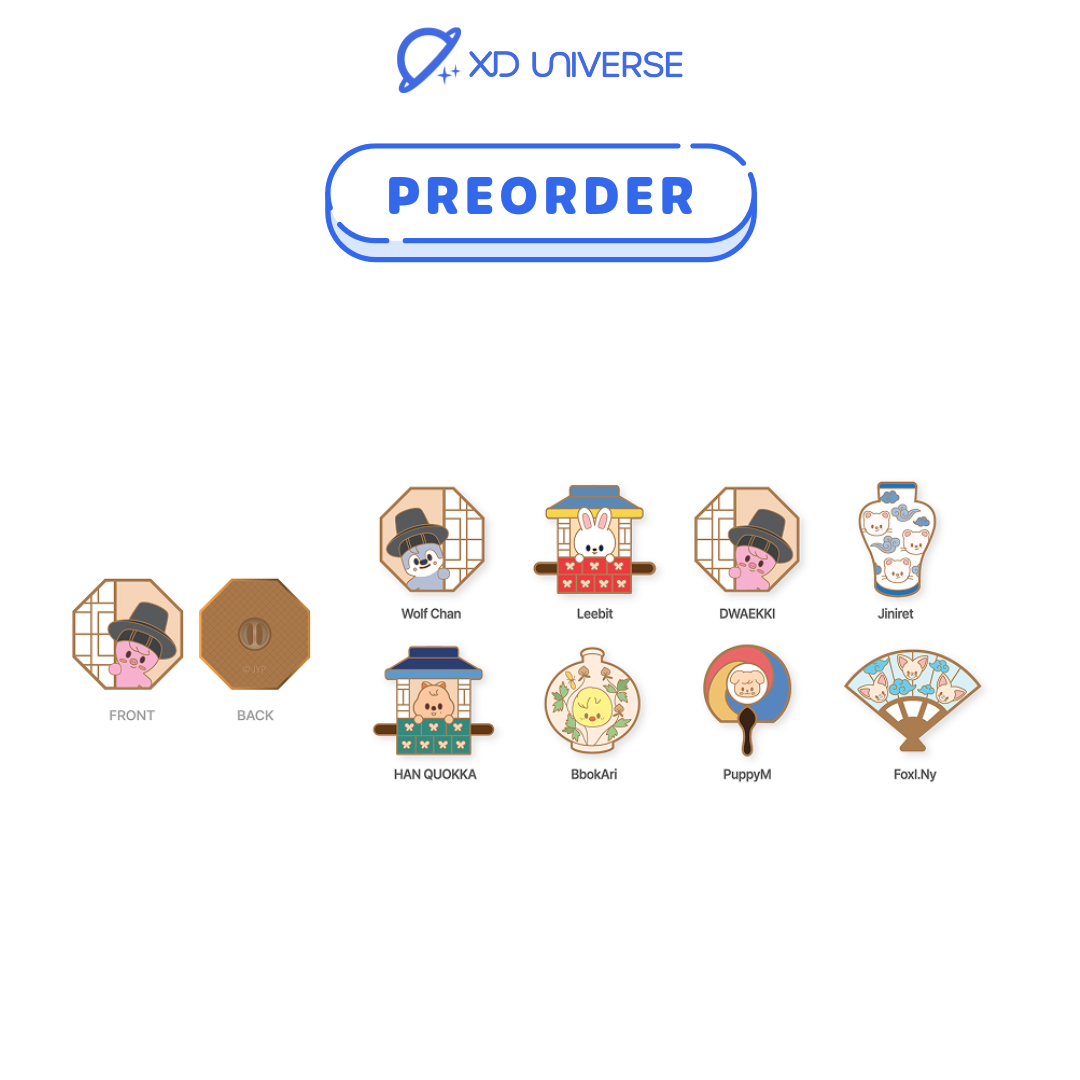 [PREORDER] Stray Kids "DO IT" POP-UP STORE OFFICIAL MERCH - SKZOO BADGE