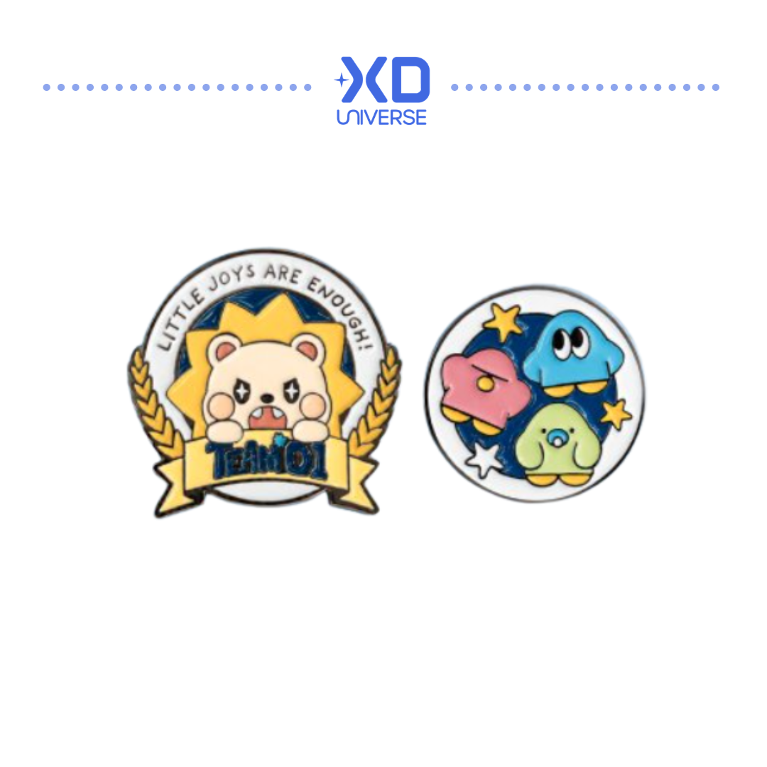 [PREORDER DEADLINE 10/7] TAEYANG TEAM01 OFFICIAL MERCH - METAL BADGE SET