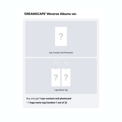 [PREORDER DEADLINE 16/10] SEVENTEEN JxJ 1st Mini Album ‘DREAMSCAPE’ - Weverse Album ver.