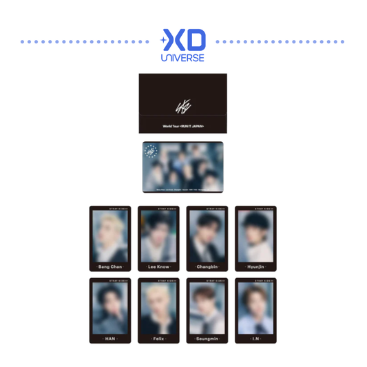 [PREORDER DEADLINE 22/10] Stray Kids World Tour <RUN IT JAPAN> Official Goods - Photo Card Set A (9 pieces)
